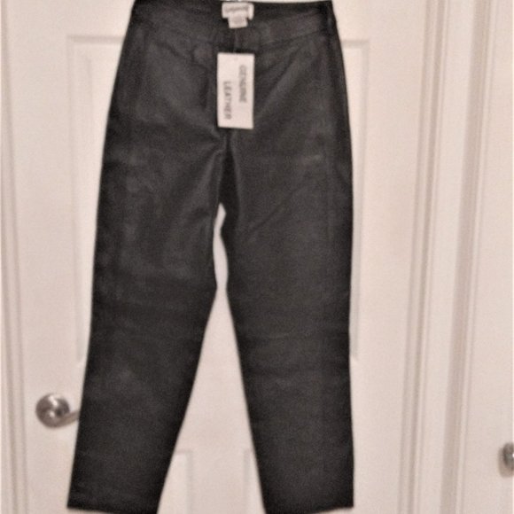 bagatelle Other - Leather Pants Women's Bagatelle Genuine Real sz 6 P  Black Tags Attached NEW